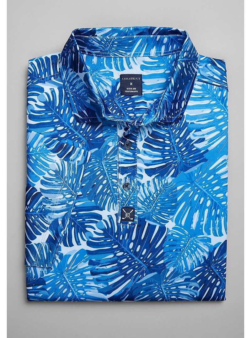 Con.Struct Tailored Fit Breezy Palms Polo - Big & Tall#6MJJ