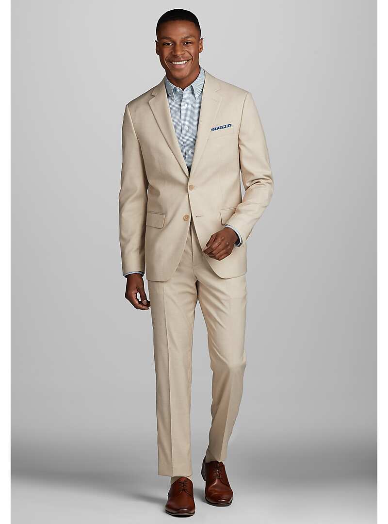 Jos. A. Bank Slim Fit Suit Separates Sharkskin Jacket#3XEH