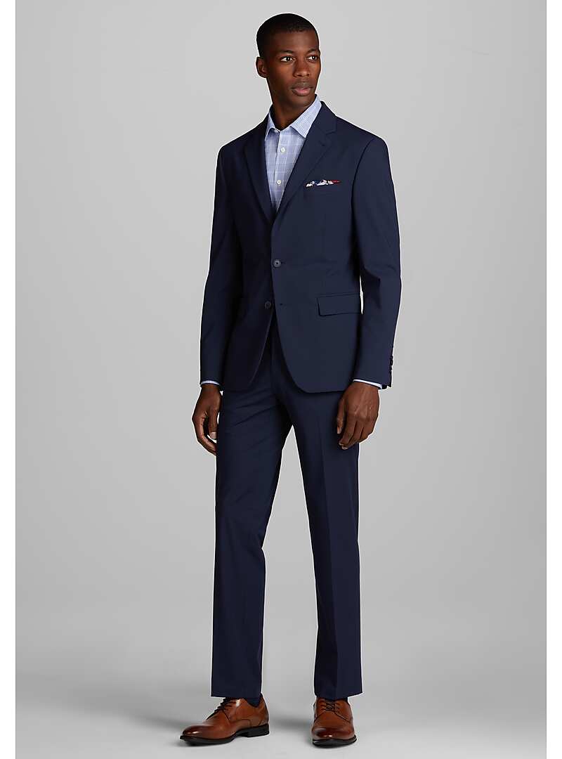 1905 Navy Collection Slim Fit Suit Separates Jacket - Big & Tall#3WCC