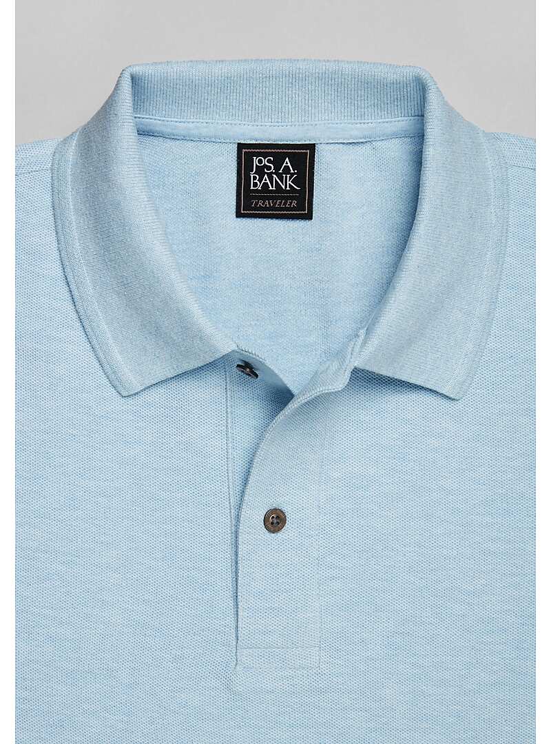 Traveler Collection Traditional Fit Pique Polo - Big & Tall#6FG2