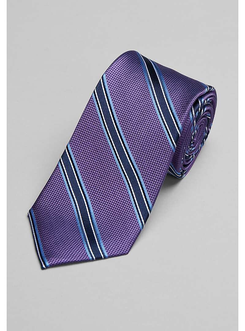 Traveler Collection Stripe Tie - Long#8Y1G