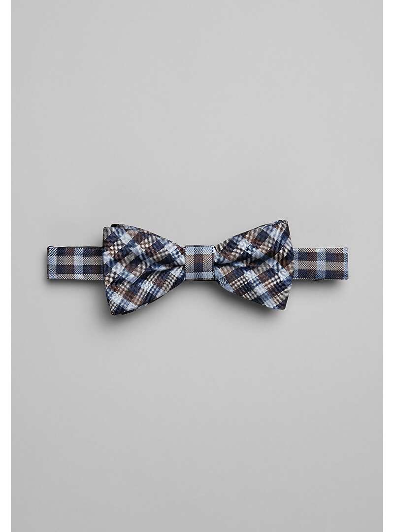 Traveler Collection Check Pre-Tied Bow Tie#8Y4J