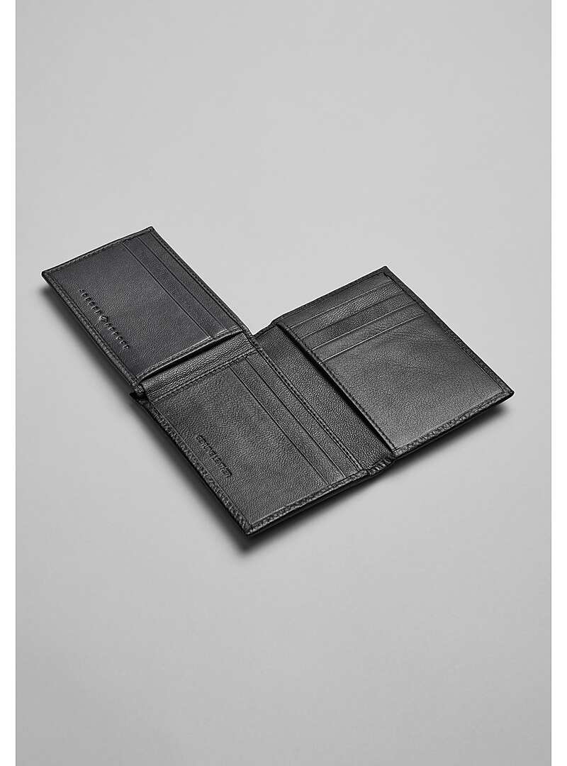 Joseph Abboud Pick-Stitch Bi-Fold Leather Wallet#8Y9W