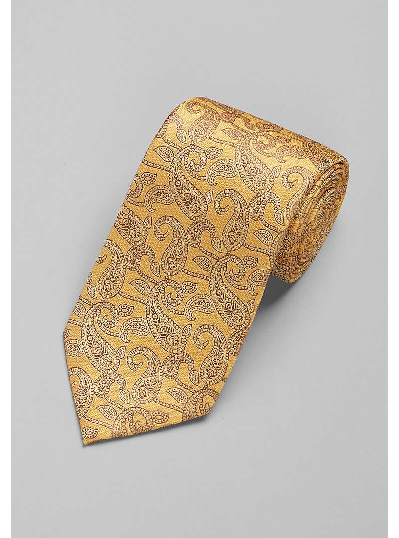 Reserve Collection Tonal Paisley and Vine Tie - Long#8X6M