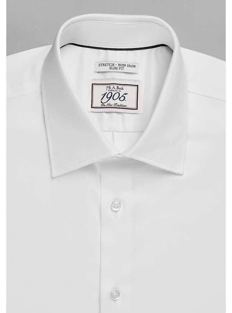1905 Collection Slim Fit Spread Collar Formal Dress Shirt - Big & Tall#5FJZ