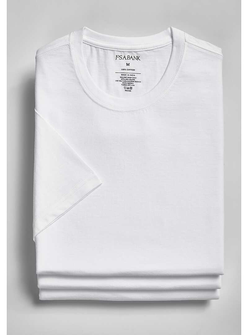Jos. A. Bank Crew Neck Tees, 3-Pack - Big & Tall#8XLT