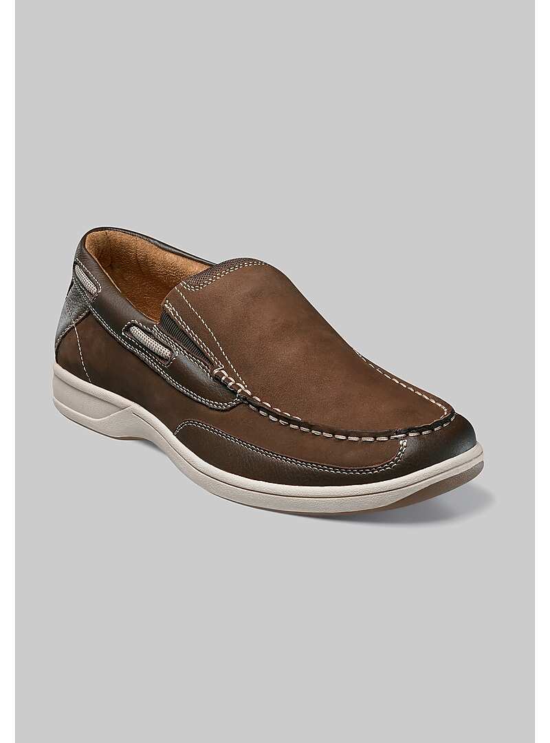 Florsheim Lakeside Moc Toe Slip On Shoes#42AJ