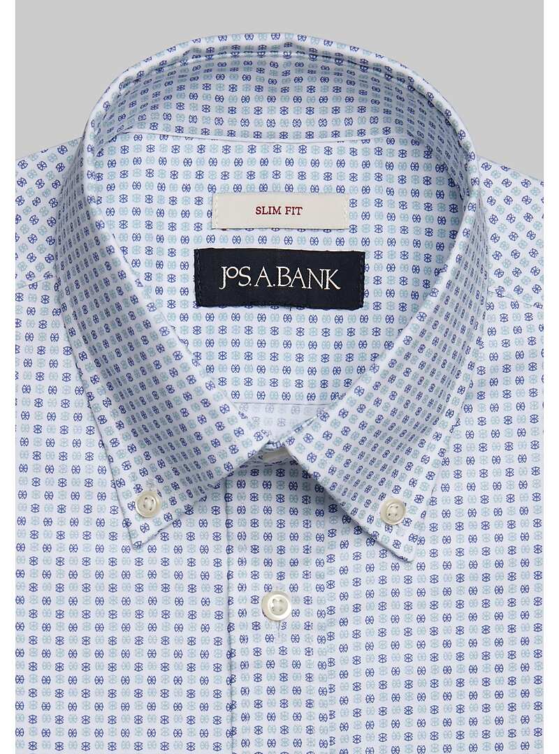 Jos. A. Bank Slim Fit Fancy Print Dress Shirt - Big & Tall#5FPT