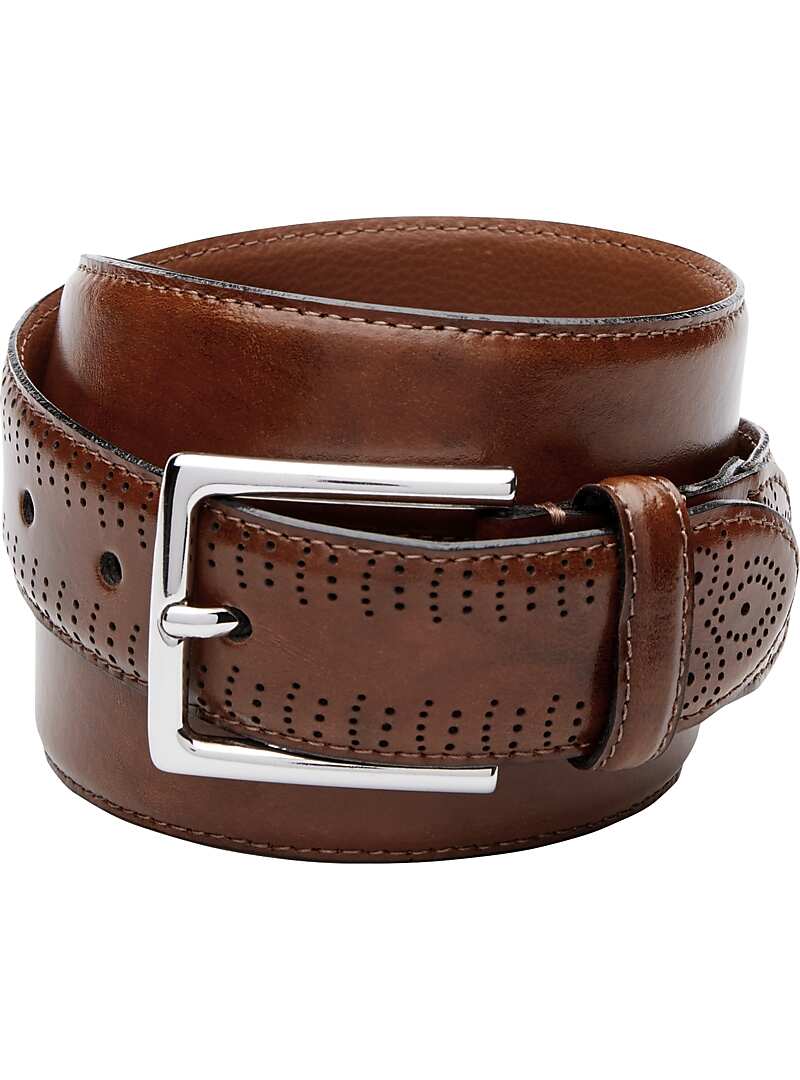 Jos. A. Bank Brogued Belt - Long#83UR