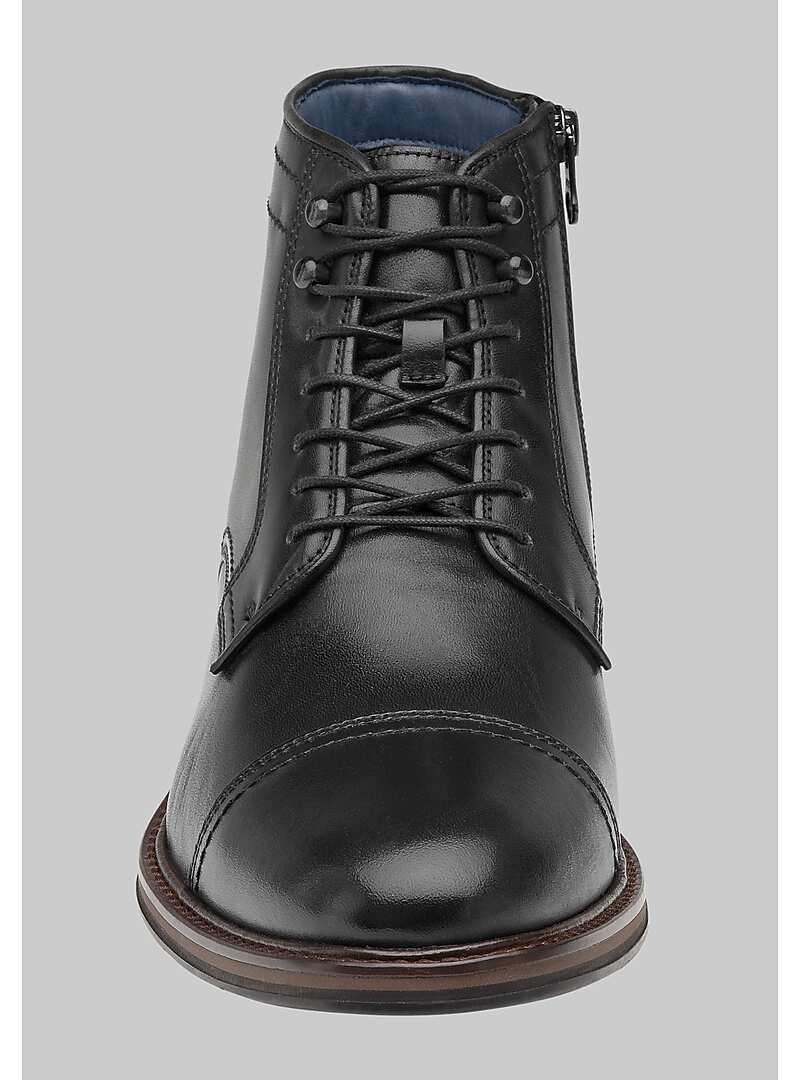 Johnston & Murphy Raleigh Cap Toe Zip-Up Boots#426A