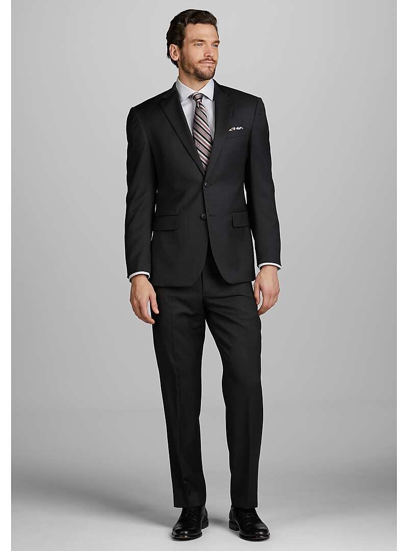 Jos. A. Bank Tailored Fit Pin Dot Suit - Big & Tall#3WKW
