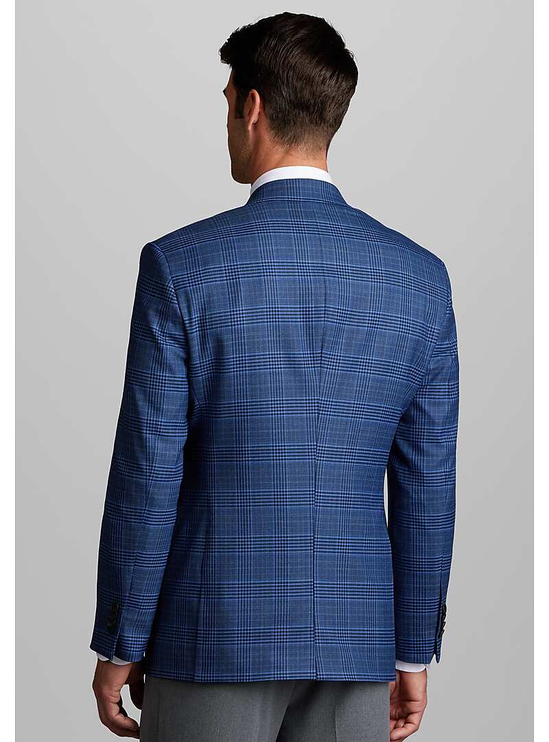 Jos. A. Bank Tailored Fit Glen Plaid Sportcoat - Big & Tall#16HJ