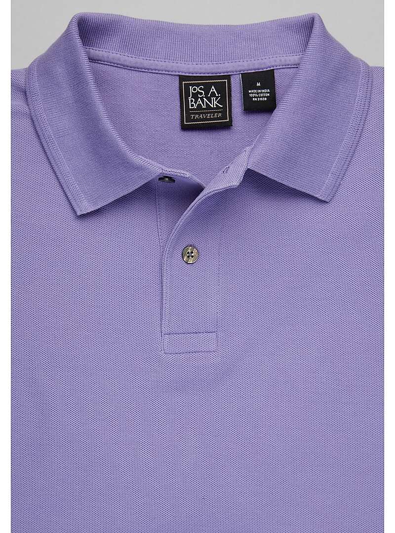 Traveler Collection Traditional Fit Pique Polo#6ELH