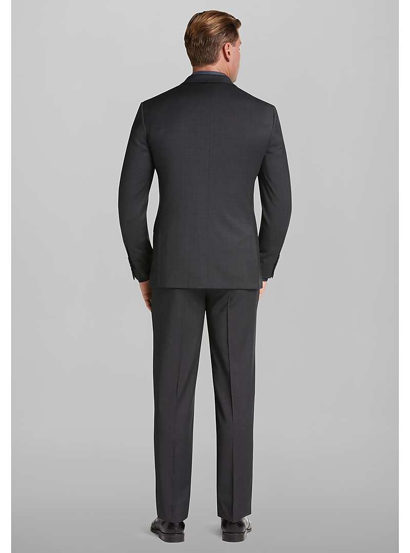 Travel Tech Slim Fit Tic Solid Suit Separate Jacket - Big & Tall#38P7