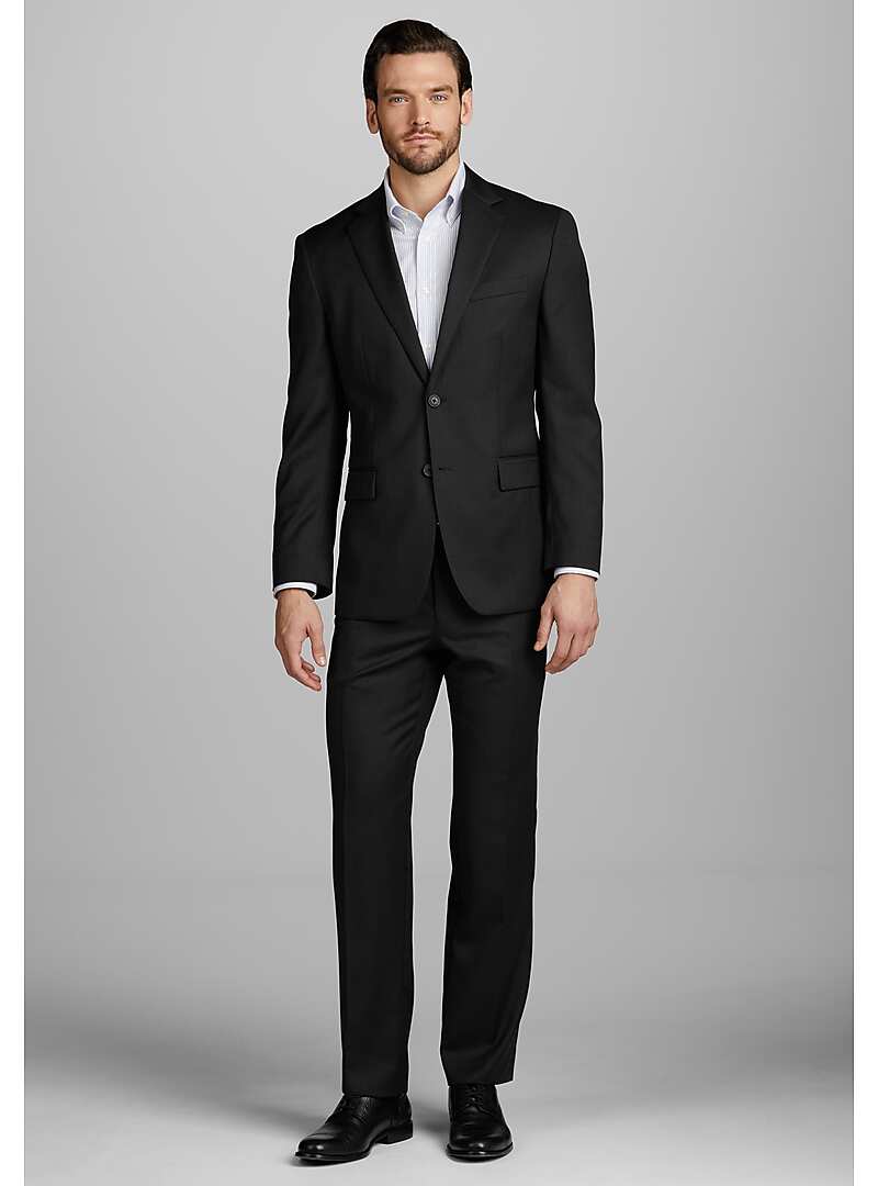 Jos. A. Bank Tailored Fit Solid Suit - Big & Tall#3WK3