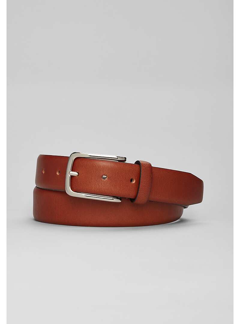 Jos. A. Bank Moc Croc Leather Belt - Long#8X9V