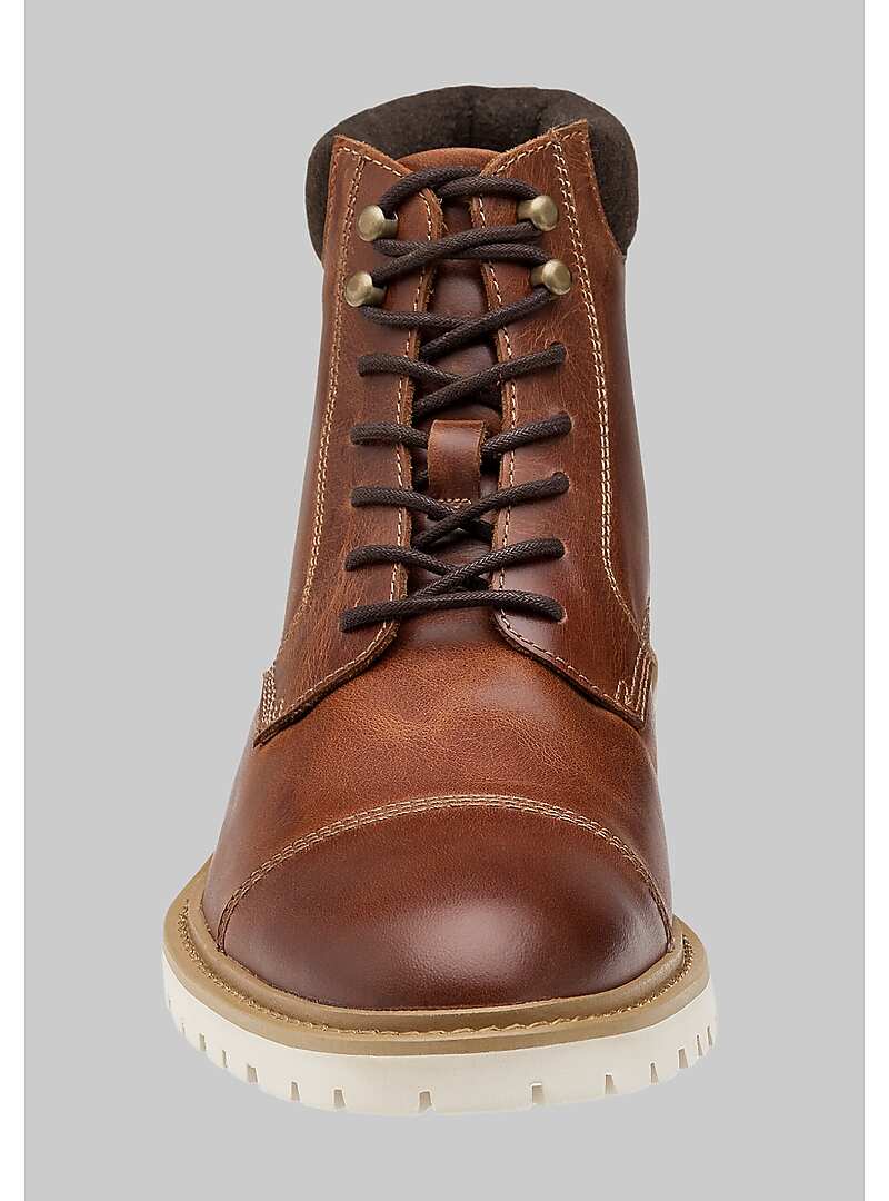 Johnston & Murphy Barrett Cap Toe Lace-Up Boots#425Z