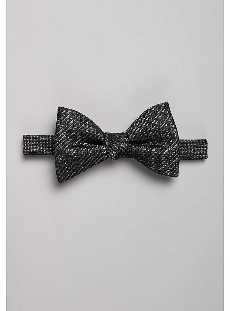 Jos. A. Bank Metallic Texture Self-Tie Bow Tie#8Y6U