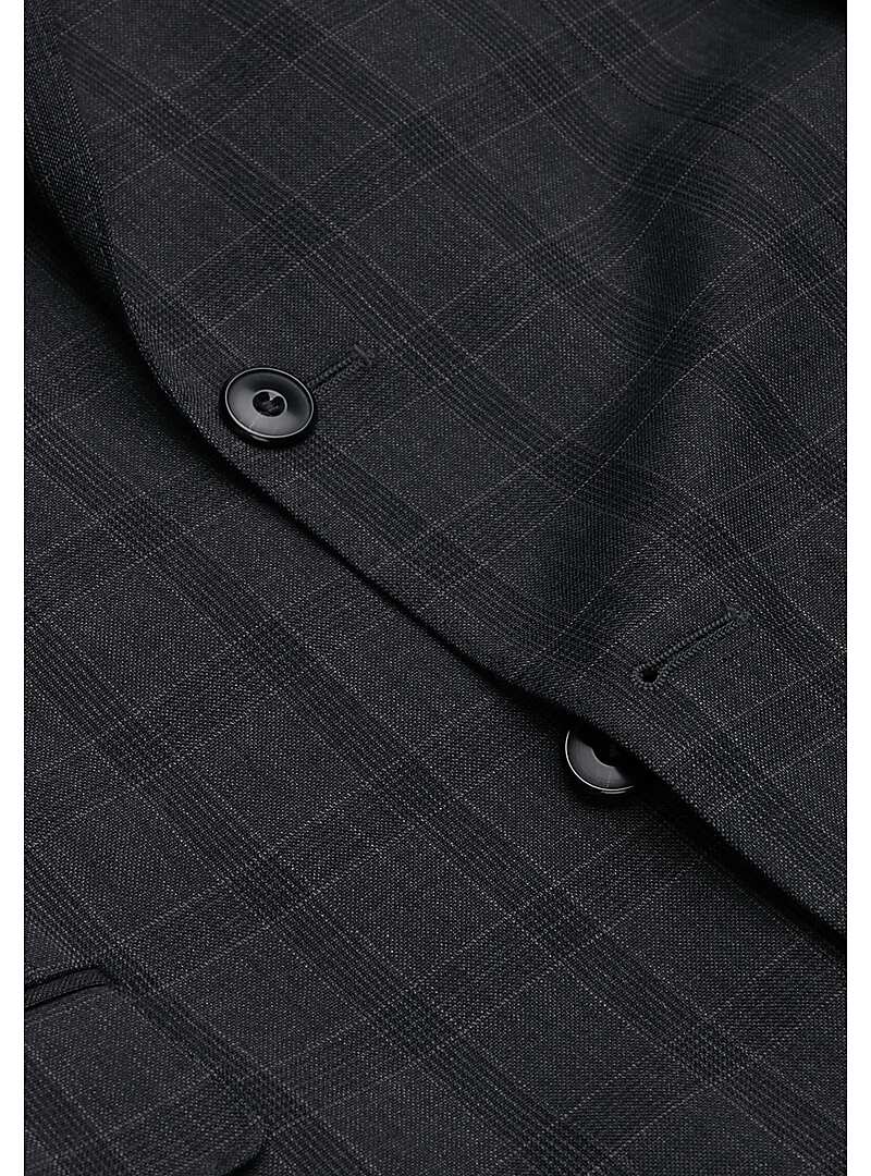 1905 Collection Slim Fit Windowpane Suit#3X10
