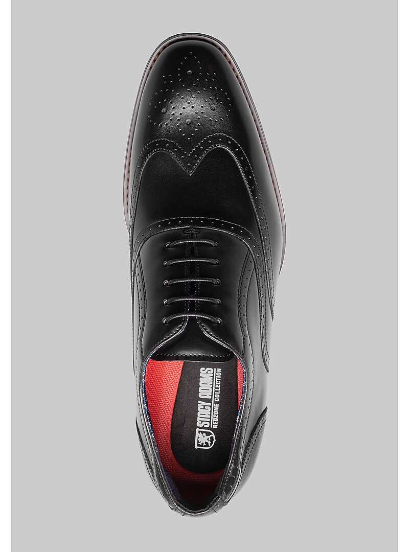 Stacy Adams Kaine Wingtip Oxfords#42DT