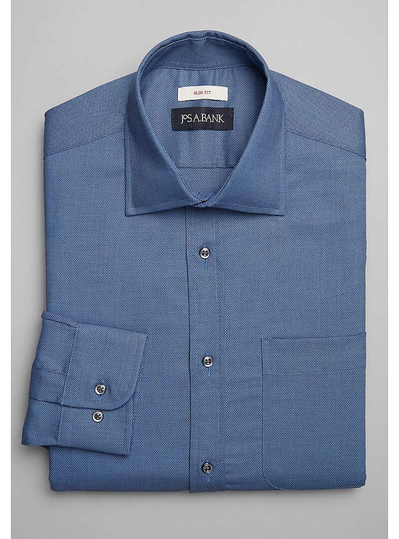 Jos. A. Bank Slim Fit Spread Collar Dress Shirt - Big & Tall#5FPP