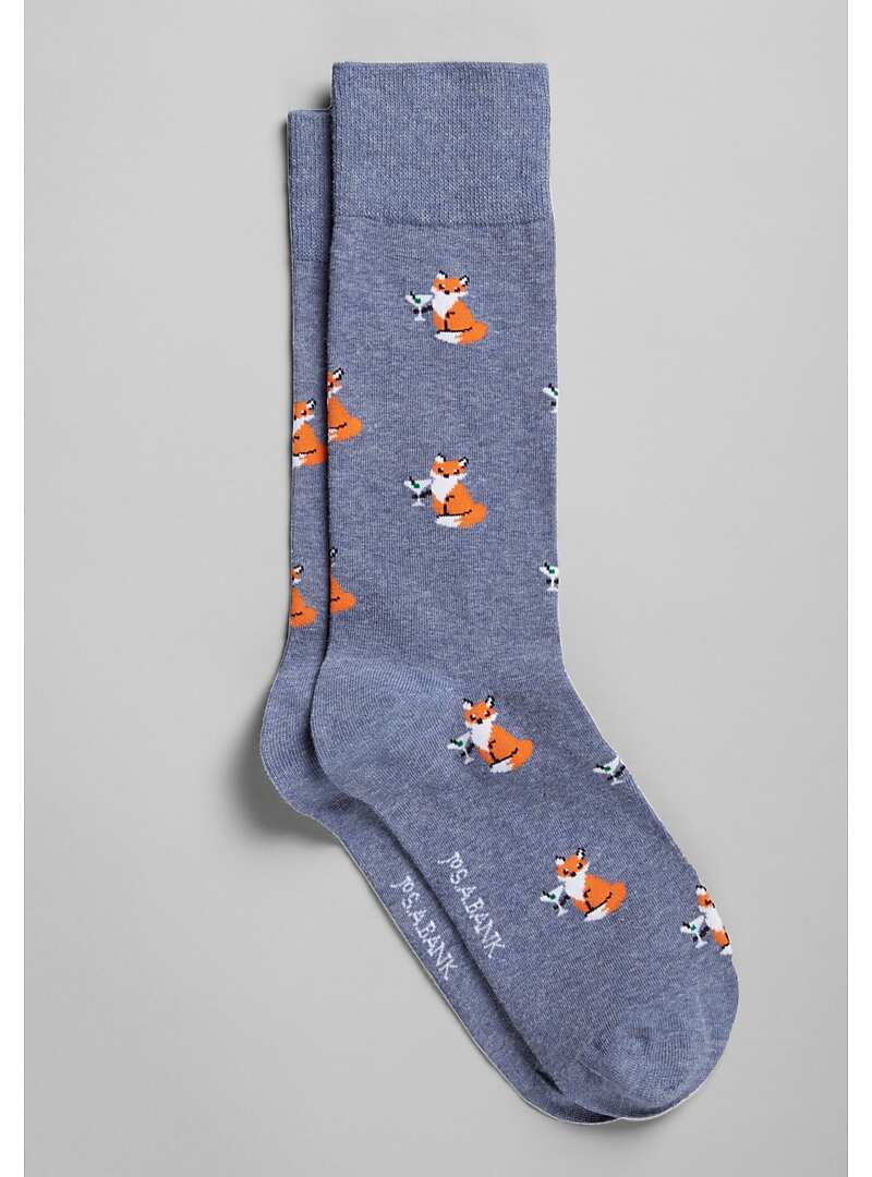 Jos. A. Bank Cocktail Fox Dress Socks#8VCL