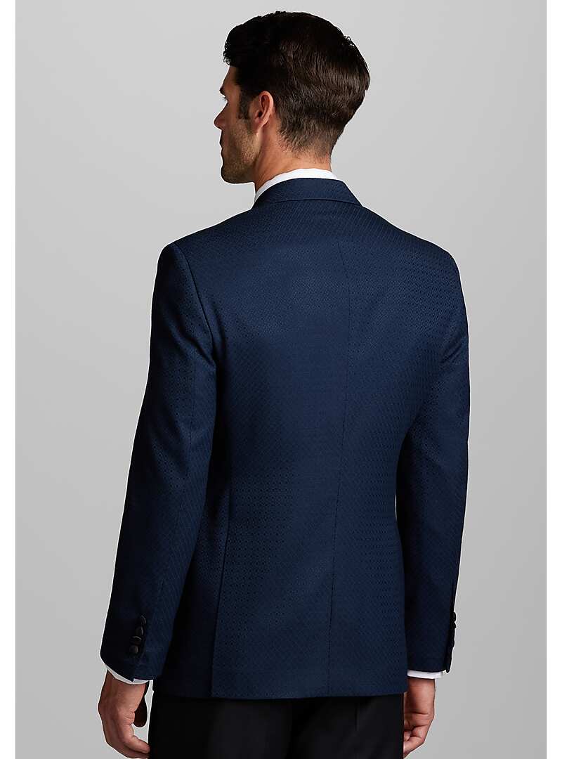 Jos. A. Bank Tailored Fit Textured Diamond Dinner Jacket - Big & Tall#16HK