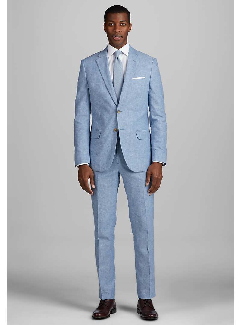 Jos. A. Bank Slim Fit Linen Blend Suit