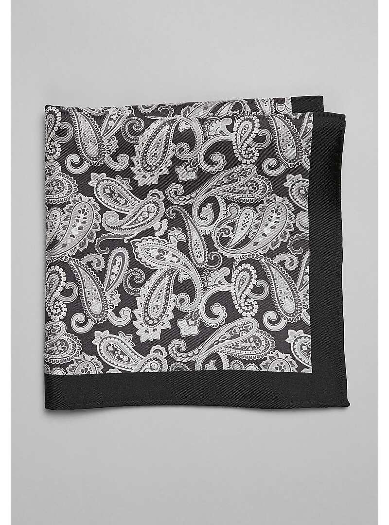 Jos. A. Bank Paisley Pocket Square#8Y5M