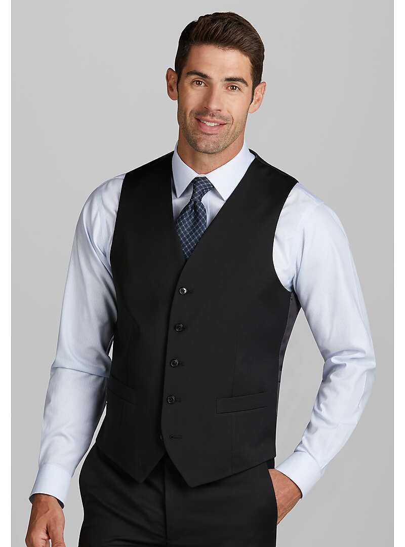 Joseph Abboud Tailored Fit Suit Separates Vest#3WP2