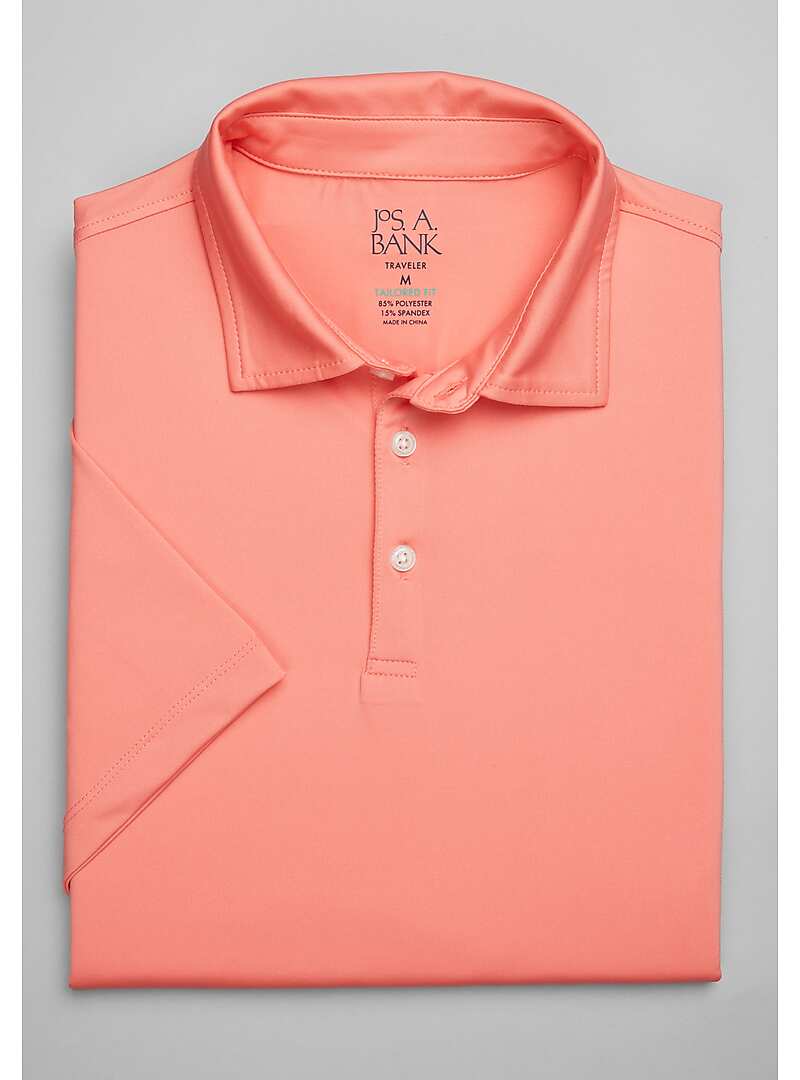 Traveler Collection Tailored Fit Solid Polo - Big & Tall#6MFZ