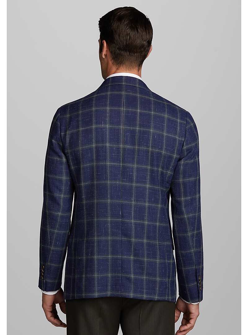 Jos. A. Bank Tailored Fit Windowpane Sportcoat - Big & Tall#16J6