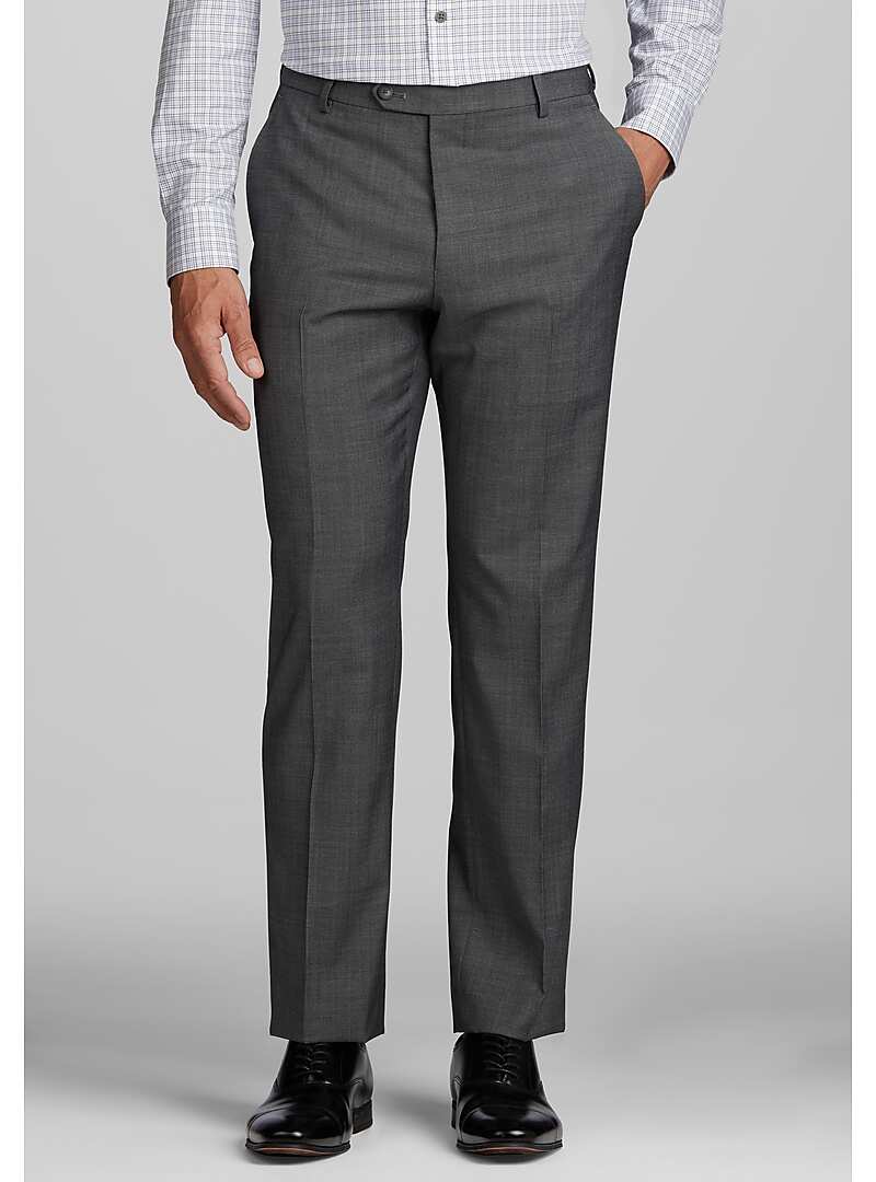 Traveler Collection Tailored Fit Twill Dress Pants - Big & Tall#22XV
