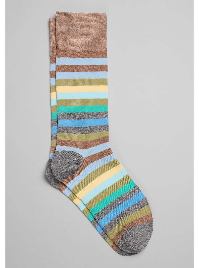 Jos. A. Bank Stripe Socks, 1 Pair#8WW3