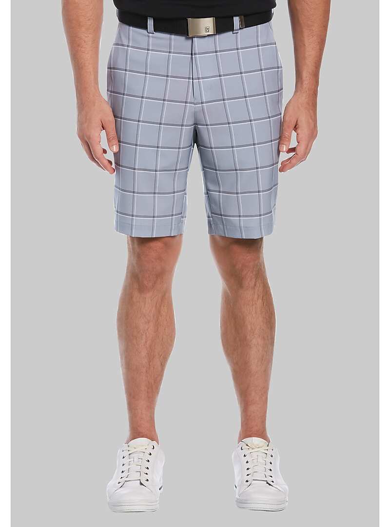 PGA TOUR Classic Fit Roadmap Plaid Shorts - Big & Tall#22ZJ