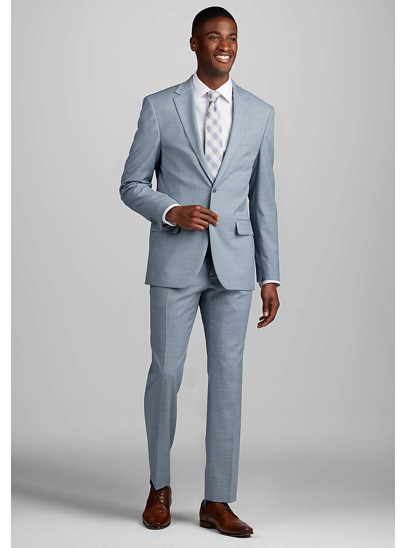 Jos. A. Bank Slim Fit Sharkskin Suit Separates Jacket#3XE8