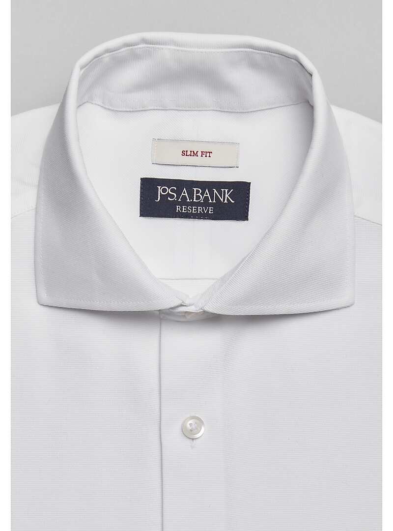 Reserve Collection Slim Fit Cutaway Collar Dress Shirt - Big & Tall#5FUN