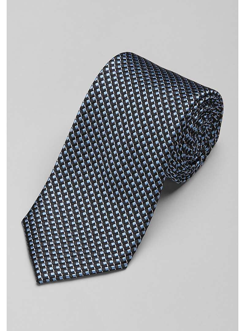 Traveler Collection Micro Diamond Pattern Tie - Long#8Y0T