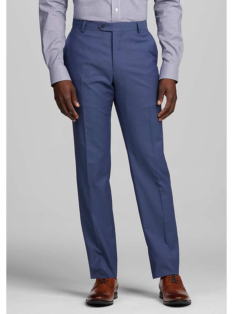 1905 Collection Tailored Fit Flat Front Suit Separates Pants - Big & Tall#3VWW
