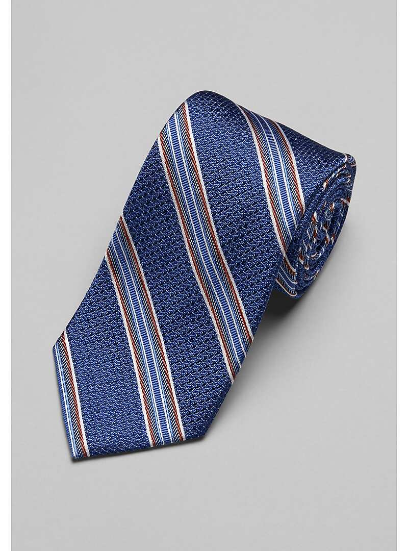 Reserve Collection Mesh Stripe Tie - Long#8XZN