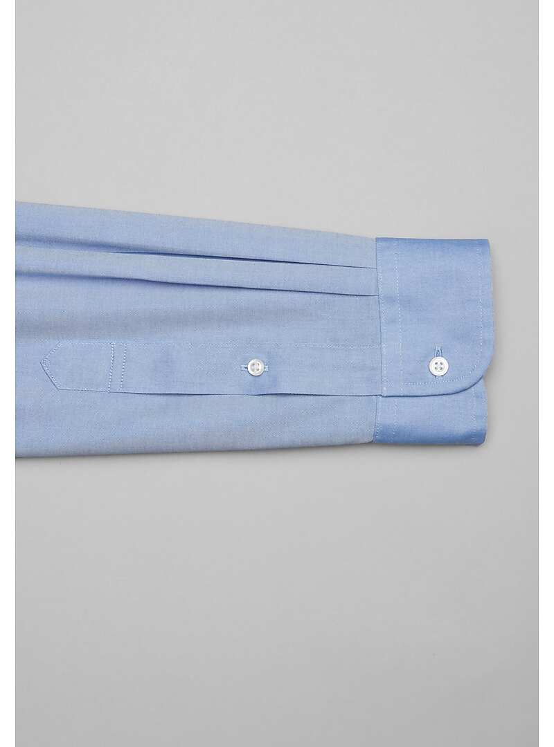 Traveler Collection Traditional Fit Button-Down Collar Solid Dress Shirt - Big & Tall#5FTH