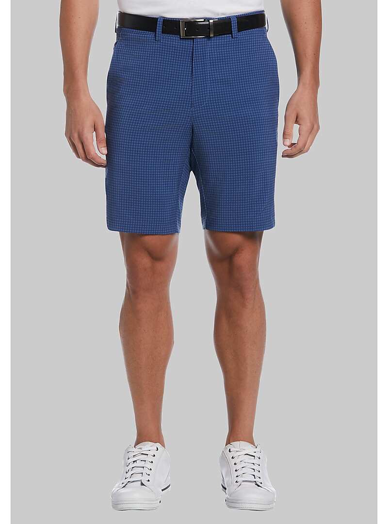 PGA TOUR Classic Fit Check Print Performance Shorts - Big & Tall#22ZN