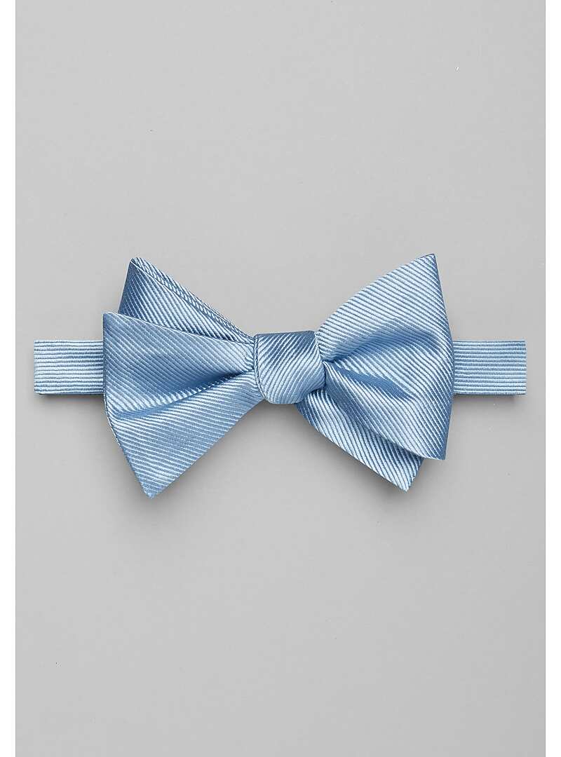 Jos. A. Bank Ribbed Pre-Tied Bow Tie#8U4V
