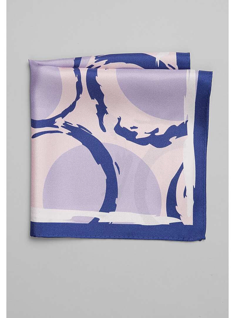 Jos. A. Bank Abstract Circle Pocket Square#8Y64