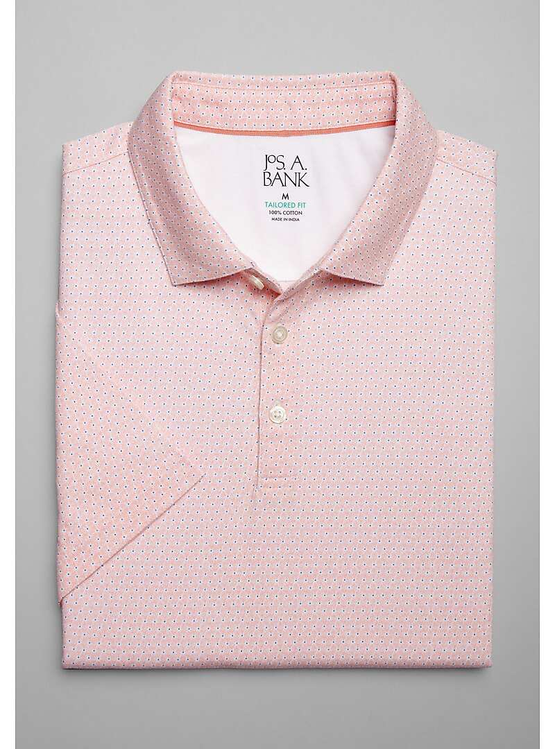 Jos. A. Bank Floral Print Polo - Big & Tall#6MH6