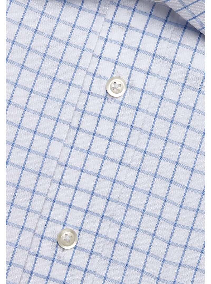 Reserve Collection Traditional Fit Box Grid Dress Shirt - Big & Tall#5FVR