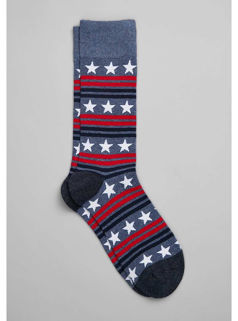 Jos. A. Bank Stars and Stripes Socks#8Y1V