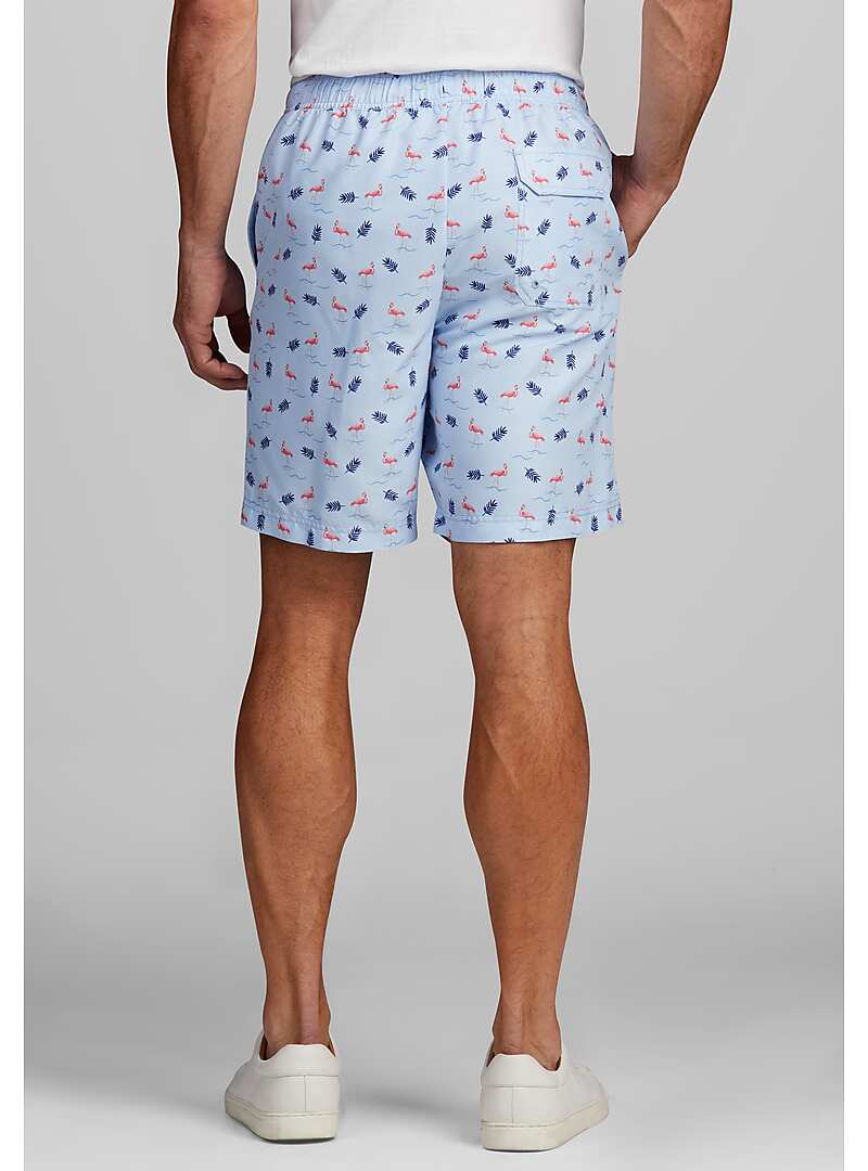 Con.Struct Tailored Fit Flamingo Swim Shorts - Big & Tall#22YL