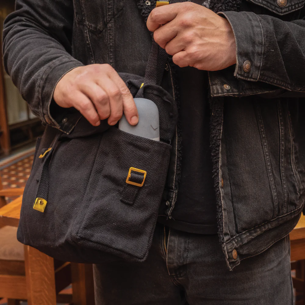 Canvas Haversack - Black