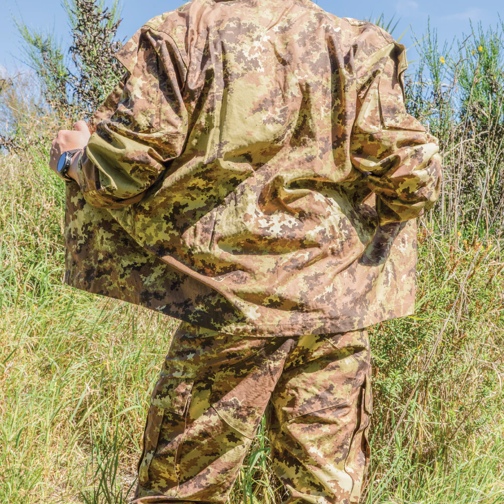 Italian Army Vegetato Camo Trousers - New